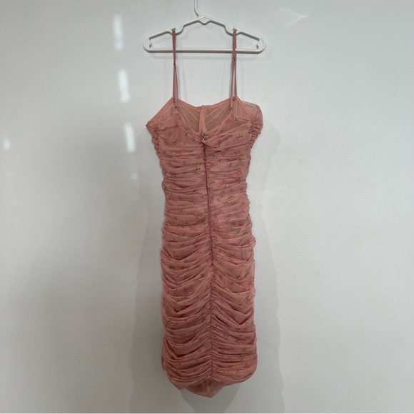 House of CB Ella Mini Dress in Pink Print - Picture 3 of 6